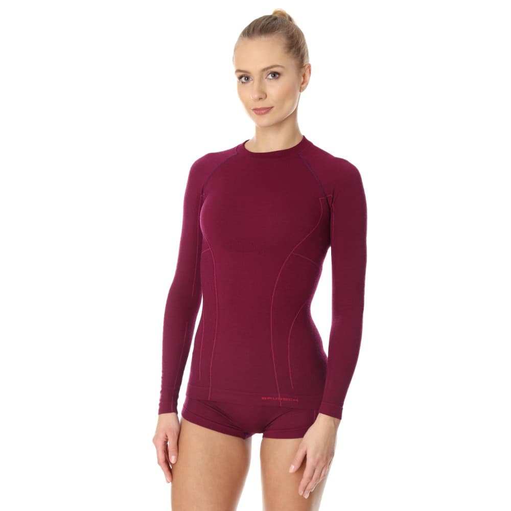 Brubeck Active Wool Plum - M 1