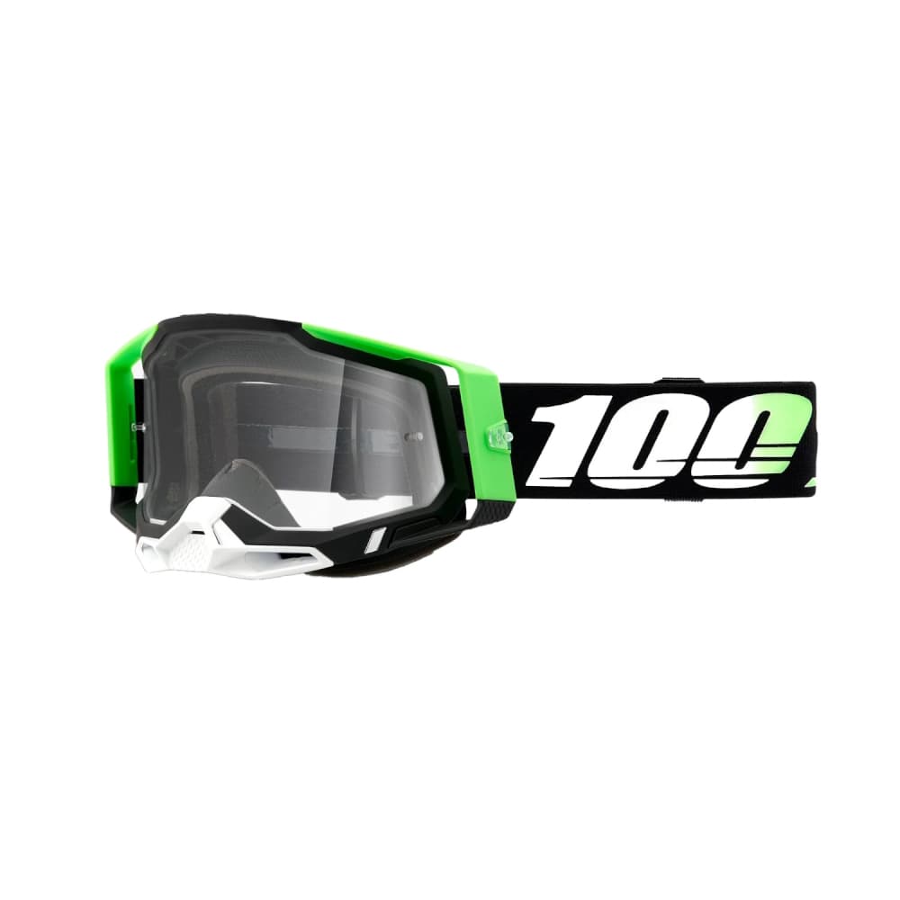 100% Racecraft 2 Kalkuta, číre plexi 1