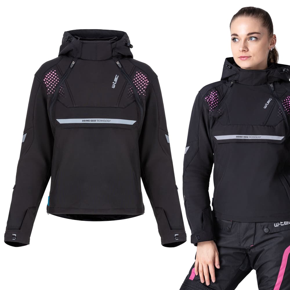 W-TEC Annorack Lady čierno-ružová - L