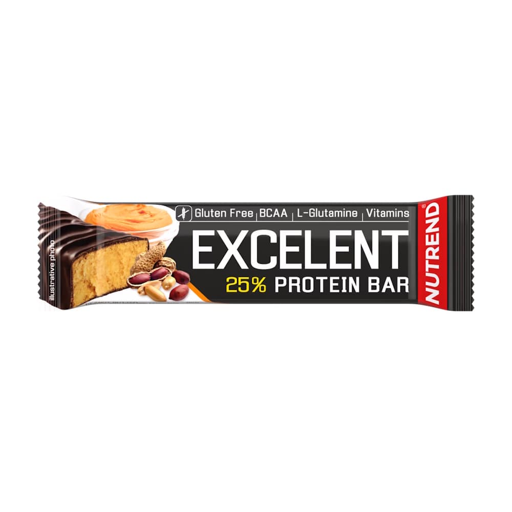 Nutrend EXCELENT protein bar 85g arašidové maslo