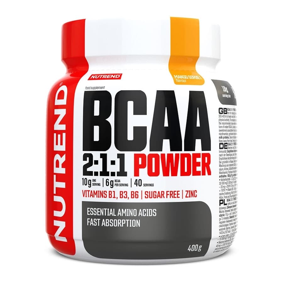 Nutrend BCAA 2:1:1 Powder 400 g mango 1
