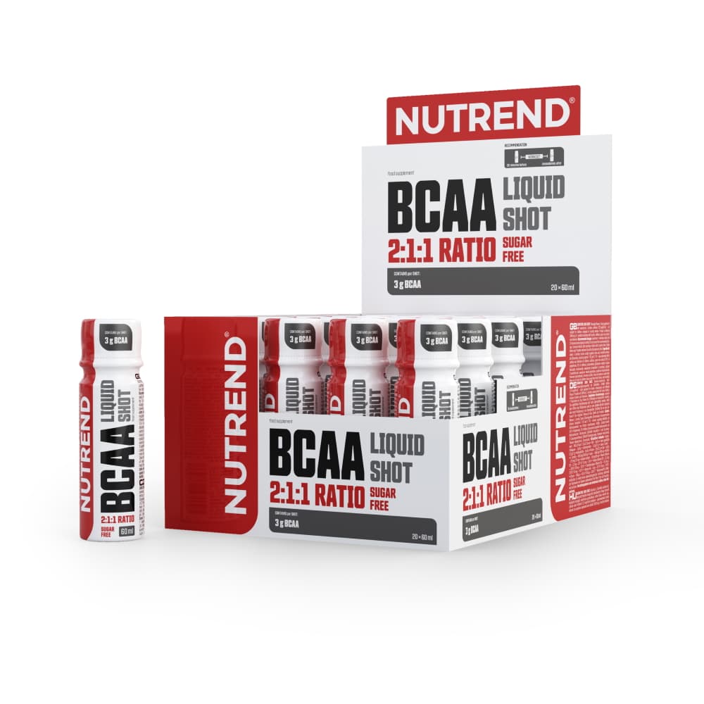 Nutrend Drink BCAA Mega Shot 20 x 60 ml 1