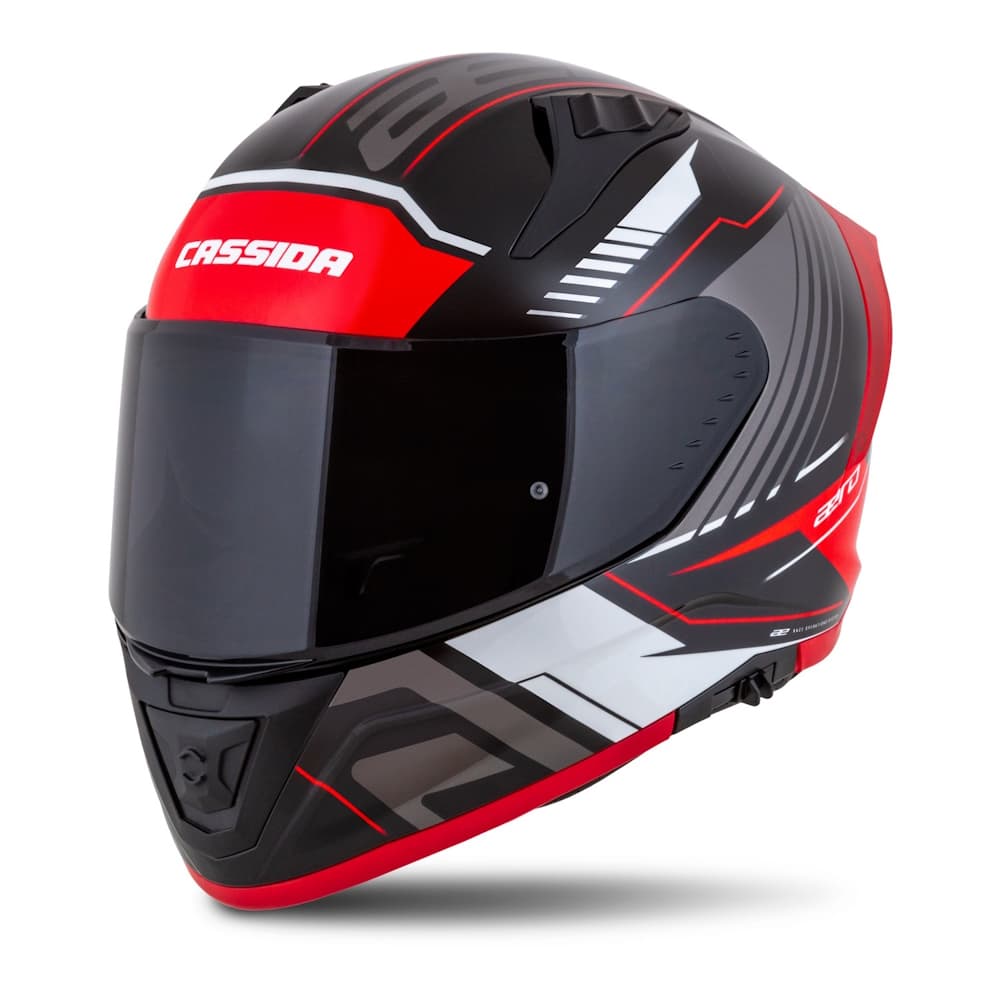 Cassida Aero Drome černá perleť/červená/bílá/šedá S (55-56) 1