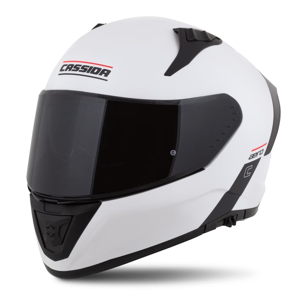 Cassida Aero Solid biela/čierna XXL (63-64) 1