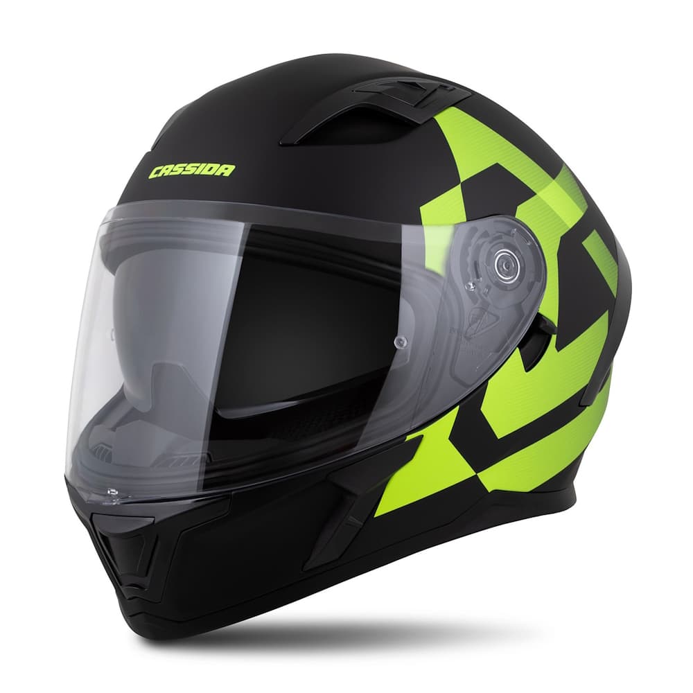 Cassida Orbit Grind čierna matná/žltá fluo S (55-56)