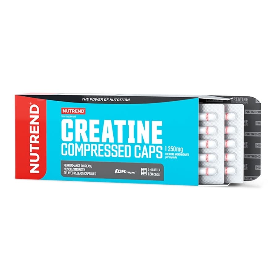 Nutrend Creatine Compressed Caps 120 kapsúl 1