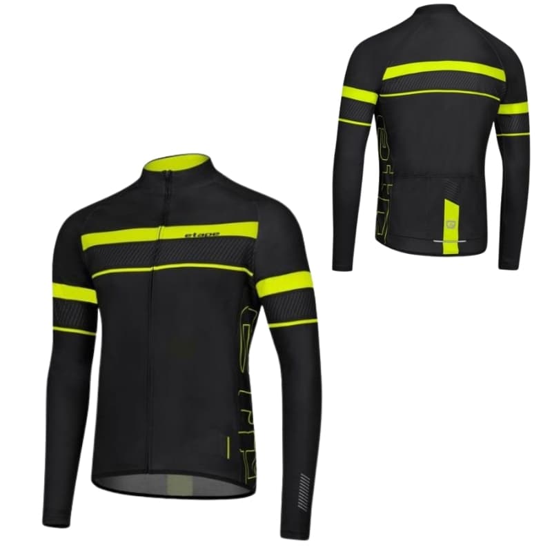 Etape Comfort 2.0 čierna/žltá fluo - M 1