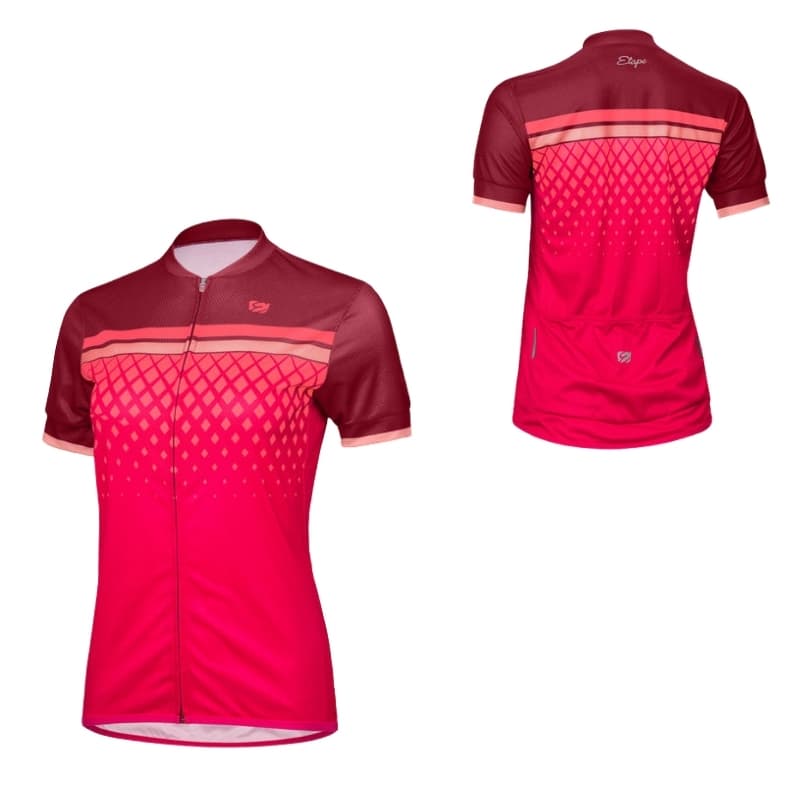 Etape Diamond bordeaux/ružová - M 1
