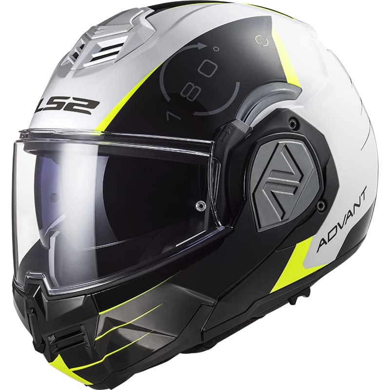 LS2 FF906 Advant Codex White Black XS (53-54) 1