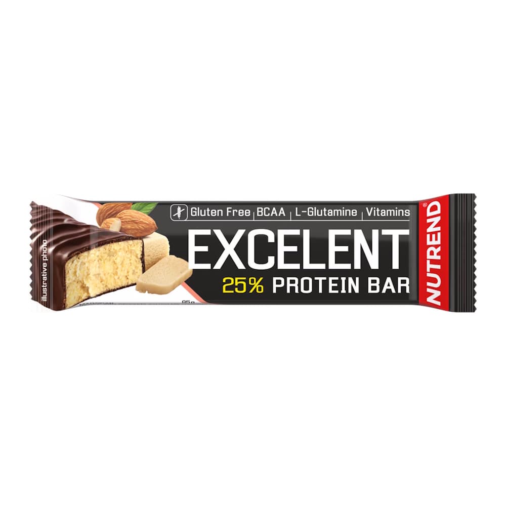 Nutrend EXCELENT protein bar 85g marcipán-mandle 1