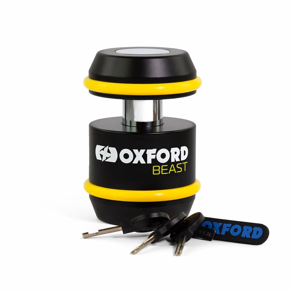Oxford Beast Lock čierna/žltá 1
