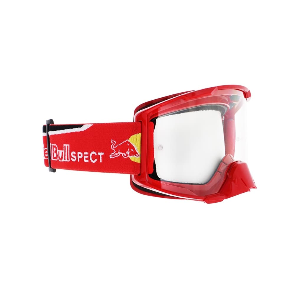 RedBull Spect Spect Strive, červené matné, plexi čiré 1