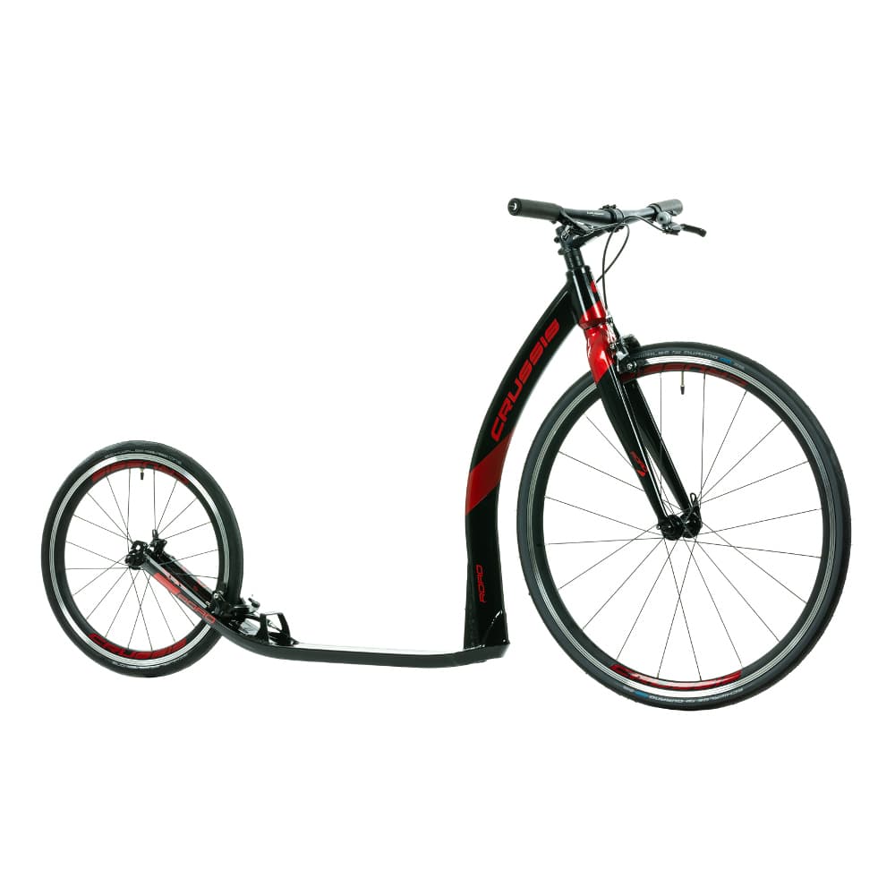 Crussis Koloběžka Crussis ROAD 4.2-2 černo-červená 28"/20" 1