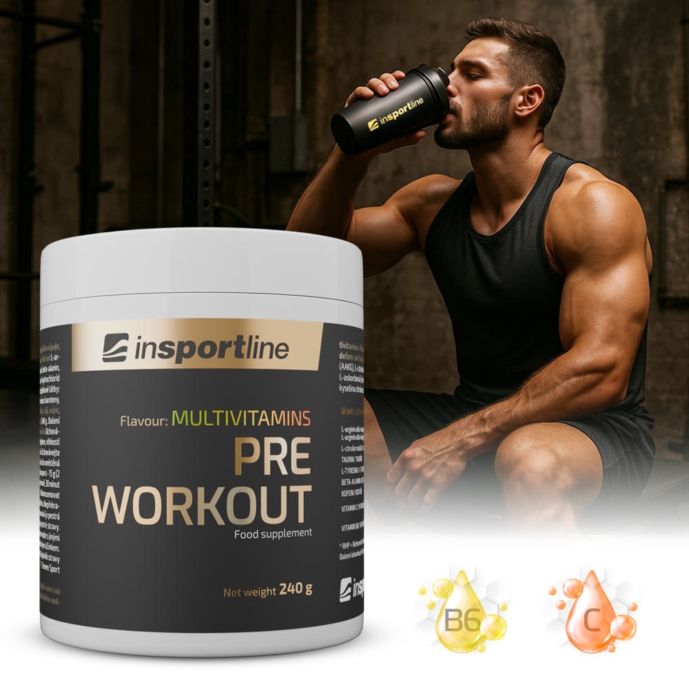 inSPORTline Pre Workout multivitamín 1