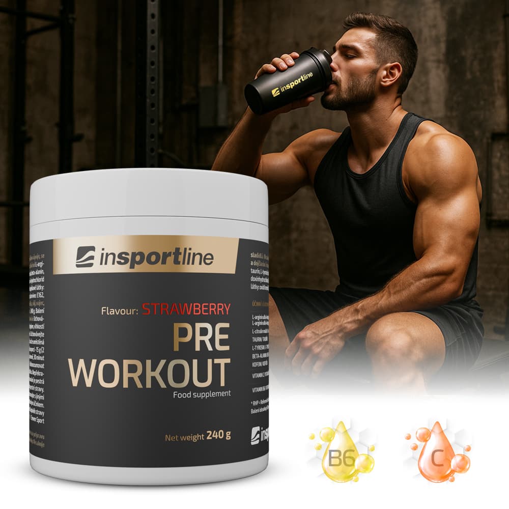 inSPORTline Pre Workout jahoda 1