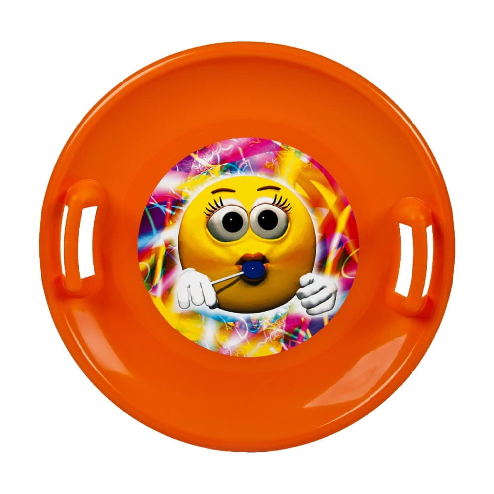 oranžová emoji girl