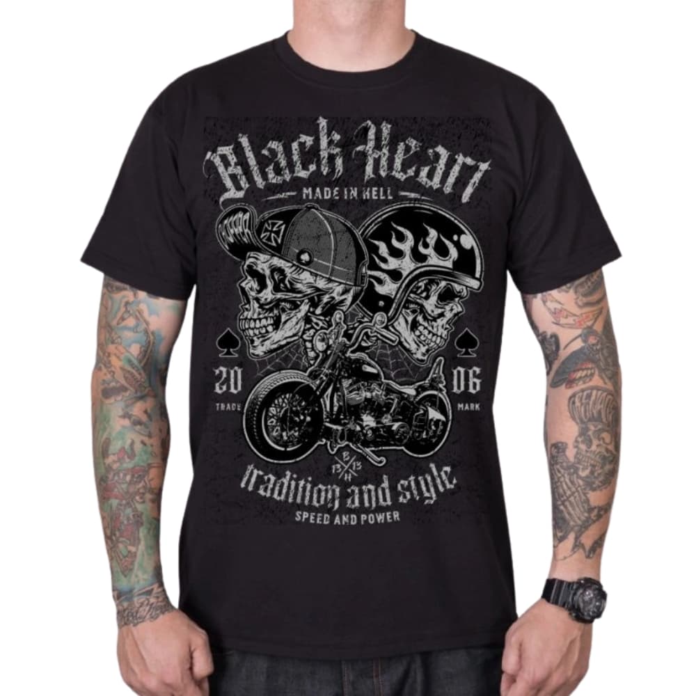 BLACK HEART Traditional and Style čierna - L