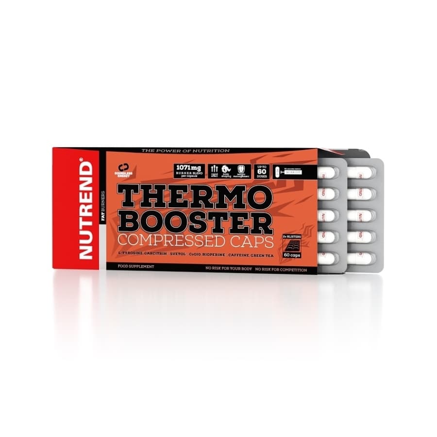 Nutrend Thermobooster Compressed Caps 60 kapslí