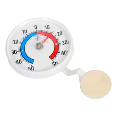 teplomer okenné guľatý 7cm samolepiace plastový, bi 14.6006 1