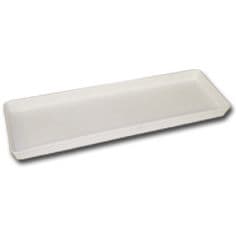 Kinekus Miska pod truhlik plastová, 50cm, biela, T6 1