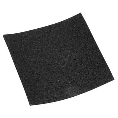 Kinekus Podložka gumená 100x100 mm čierna 1