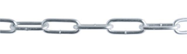 reťaz hospodárska 10x65mm / 10m dlhá D2 DIN 5685 C Zn 1