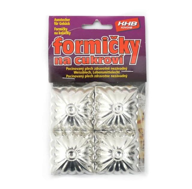Kinekus Formička štvorec, mini, 45x45mm, bal. 30ks 1