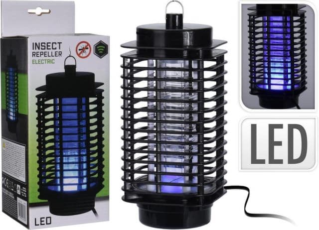 Kinekus Lapač hmyzu elektrický, LED, na USB, čierny 1