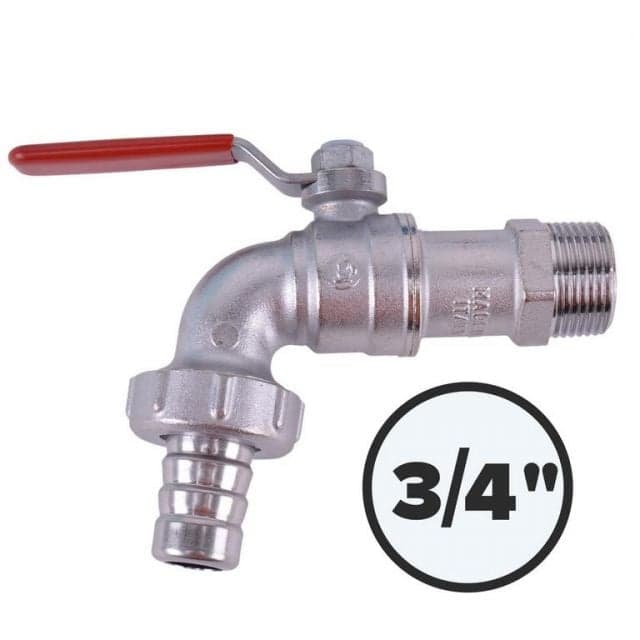 Kinekus Ventil záhradný, guľový, 3/4" 1