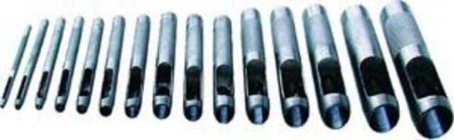 EXTOL CRAFT Dierovače do kože 2-22mm/15ks 1