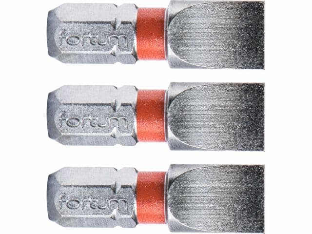 FORTUM Bit plochý 8x25mm, 3ks,S7 1