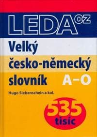 Velký česko-německý slovník (535 tisíc) - sada 2 knih (A-O, P-Ž) - Siebenschein Hugo a kol.