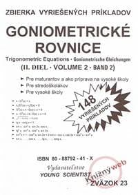 Goniometrické rovnice II. diel - Olejár, Mgr.Iveta Olejárová RNDr.Marián