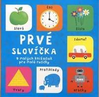 Prvé slovíčka - 9 malých knižočiek pre malé ručičky - autor neuvedený