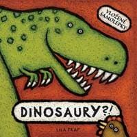 DINOSAURY?!  (vložené samolepky) - Prap Lila 1