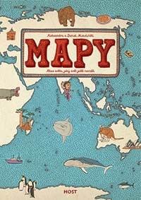 Mapy - Atlas světa, jaký svět ještě neviděl - Mizielińští Aleksandra a Daniel 1