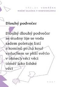 Noční služba v kamenolomu - Vomáčka Václav