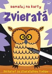 Domaľuj na karty - Zvieratá - autor neuvedený 1