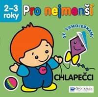 Pro nejmenší – CHLAPEČCI se samolepkami - autor neuvedený 1