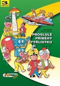 Proslulé příběhy čtyřlístku 1974-1976 - 2. vydání - Štíplová, Němeček Jaroslav Ljuba 1