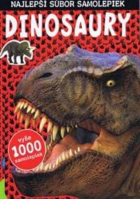 Dinosaury - vyše 1000 samolepiek - autor neuvedený 1