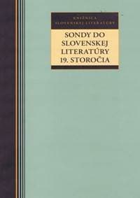 Sondy do slovenskej literatúry 19. storočia - Kolektív 1