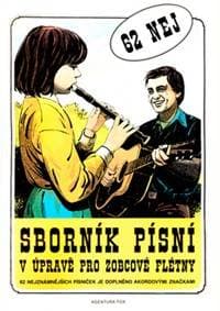 Sborník písní v úpravě pro zobcové flétny 1.díl - autor neuvedený