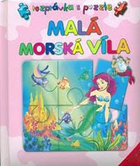 Malá morská víla - Rozprávka s puzzle - autor neuvedený 1
