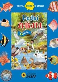 Vodní zvířata 8x puzzle - autor neuvedený 1