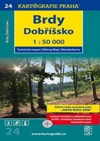 Brdy, Dobřížsko 1:50 000 - autor neuvedený 1