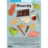 Naučné karty Minerály - autor neuvedený