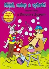 Nájdi, nalep a vyfarbi Zábavné úlohy s Dinom a Zuzom - autor neuvedený