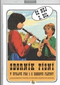 Sborník písní v úpravě pro zobcové flétny. 3.díl - autor neuvedený