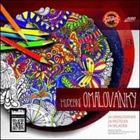 Hudební omalovánky + 24 pastelek Koh-i-noor - autor neuvedený 1